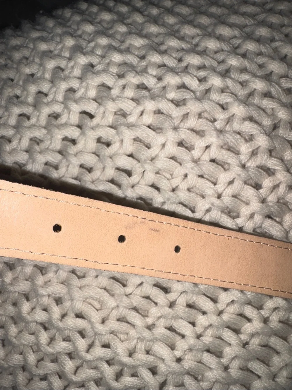 Vintage Ted Baker Gold Hardware Women's Belt